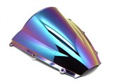 Honda Cbr 600 Rr Iridium Rainbow Double Bubble Windscreen Shield 2003-2004